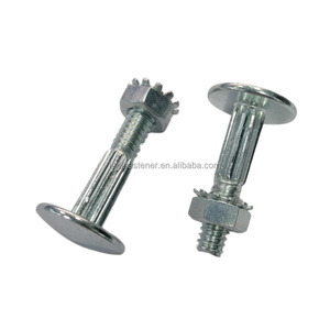 Écrou à bride hexagonale métrique en acier zingué classe 8.8, filetage standard, diamètre de la capuchonnette 10 mm - Product Image 3