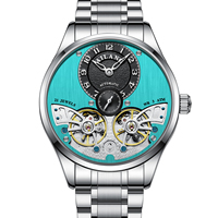 Montre mécanique à tourbillon |   Montre automatique de sport pour homme de haute qualité, montre-bracelet de luxe pour affaires