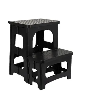 Direct Factory Manufacture Eco-friendly Indoor and Outdoor Non-slip Retractable Folding Stools Portable Plastic Seat