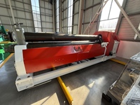 Machine à cintrer les tôles à trois rouleaux W11 12x3200, machine à cintrer les tôles de qualité professionnelle W11 pour la fabrication de récipients sous pression