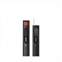 Détecteur de caméra espion portable, détecteur de caméra cachée, matériau ABS, alarme sonore, scanner de signal sans fil amélioré pour les voyages, portée 10m