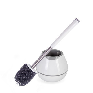 Boomjoy high quality toilet cleaning brush set plastic
