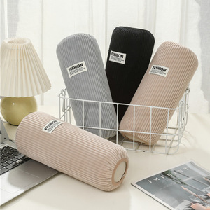 Manches de protection en velours côtelé pour adultes, vêtements de travail anti-salissure, durables, chauds, épaissis, à rayures - Product Image 2