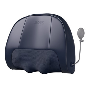Coussin de massage Supor pour le cou, le dos et la taille, rechargeable, avec fonction de pétrissage, de chauffage et de minuterie - Product Image 1