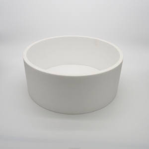 מכירה חמה בגודל גדול אלומינה קרמיקה צינור דיוק גבוה תעשייתי קרמיקה מעולה ללבוש התנגדות שחיקה רפרקטורי - Product Image 1