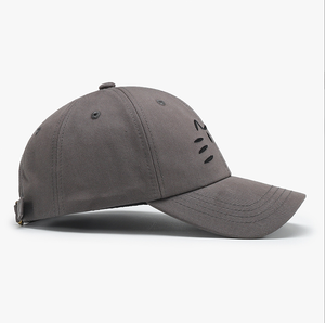 Niedliche Baseballkappe mit Katzenstickerei für Damen, Sonnenhut, Kawaii-Cartoon-Kätzchen, UV-Schutz, unstrukturierte Outdoor-Mütze mit niedrigem Profil - Product Image 4
