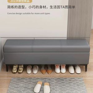 Banco de almacenamiento, banco para cambiar zapatos, sofá largo, mueble de entrada con asiento para uso doméstico - Product Image 3