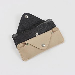 Pochette de lunettes de soleil portable téléphone portable lunettes pochette souple sac lunettes feutre pochette - Product Image 6