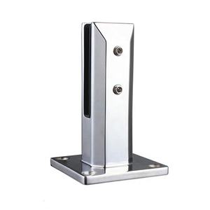 Espiga cuadrada de una pieza de acero inoxidable SS304/316 para sistema de barandilla de vidrio Almeja de vidrio cuadrada - Product Image 1