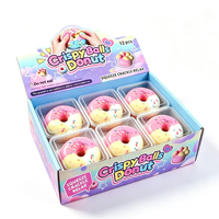 Jouet anti-stress en pâte à modeler souple et sonore en forme de patte de chat croustillante, en forme de beignet au chocolat, fait main, pour la décompression