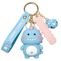Porte-clés personnalisés en PVC souple/caoutchouc/silicone, durables et imperméables, porte-clés 3D personnalisés
