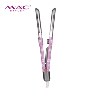 Lisseur à cheveux en kératine haut de gamme MAC Styler 2-en-1, fer à lisser et à boucler, écran LCD, <span class=keywords><strong>chauffe</strong></span> rapide, ions négatifs, usage domestique et professionnel - Product Image 4