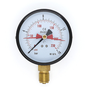 Lớn quay số hơi nước nồi hơi đo áp suất thanh lớn 10 "áp kế đo - Product Image 1