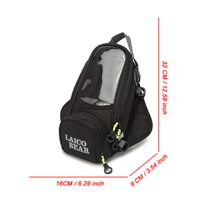 Nouveau sac <span class=keywords><strong>de</strong></span> réservoir <span class=keywords><strong>de</strong></span> moto magnétique puissant, sac <span class=keywords><strong>de</strong></span> navigation pour téléphone portable, sac <span class=keywords><strong>de</strong></span> réservoir d'huile <span class=keywords><strong>de</strong></span> moto, sangles fixes, sac à bandoulière - Product Image 6