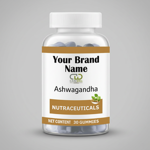 OEM ODM Ashwagandha Root Extract Gummies 30 Count Private Label Herbal Supplement Manufacturer for Women Brands - Product Image 3