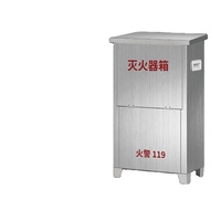 Boîtier électrique en acier inoxydable personnalisé armoire extincteur armoire métallique extérieure