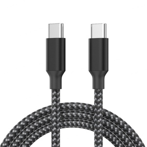 Cable de Datos para Teléfono Móvil con Carga Rápida USB Tipo-C a Tipo-C de 60W, 1m 2m 3m, Venta al Por Mayor - Product Image 1