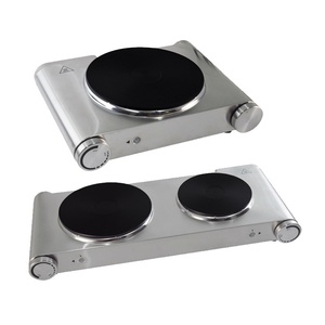 Stainless Steel Single <b>Burner</b> Commercial <b>Electric</b> Cooker Ceramic Glass Surface Class A+++ Energy Efficiency Portable Commercial - Product Image 5
