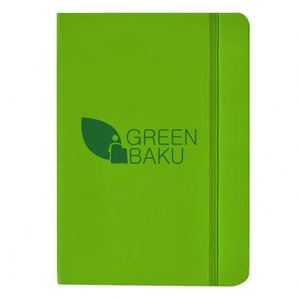 Cuaderno de Tapa Dura A5/A6 con Logotipo Personalizado, Colores Surtidos, 3.7in X 5.5in, 160 Páginas, Cuaderno Promocional de 80 Páginas para Trabajo - Product Image 1