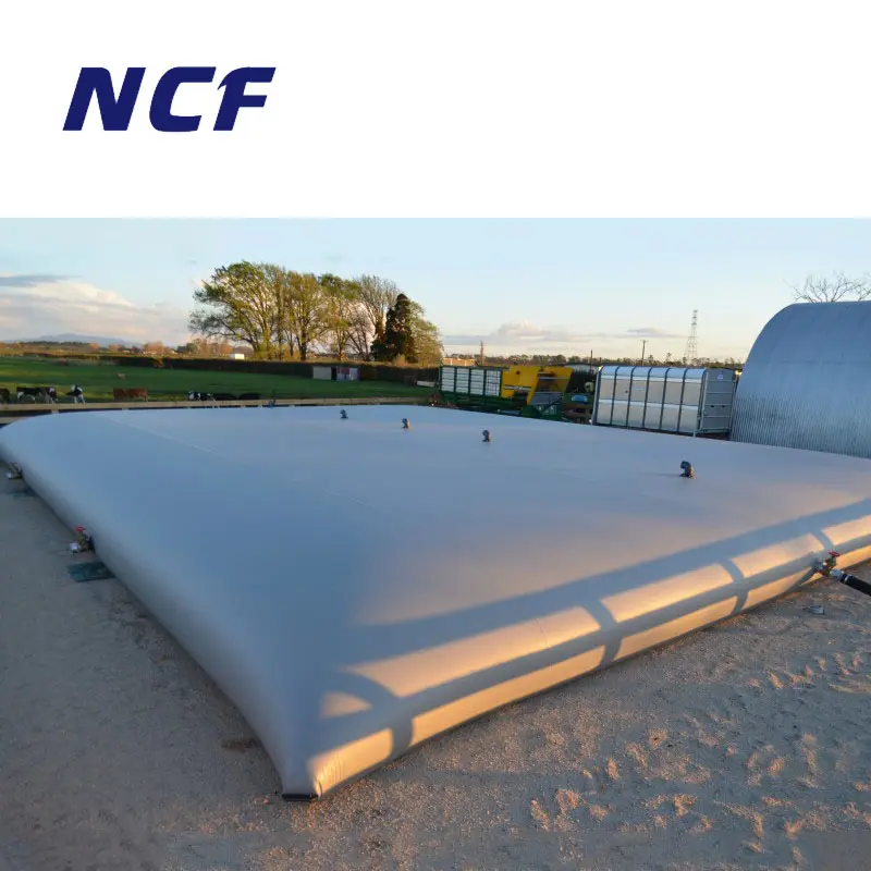 NCF 10m3 or 50m3 Flexible PVC Tarpaulin Collapsible Water Tank in Food Grade for Human Drinking Water Storage