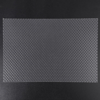 Plaque de prisme en acrylique PMMA PS, feuille de diffusion à motif diamant, diffuseur en acrylique à motif losanges, panneau décoratif