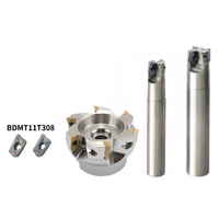 Portaherramientas de Fresado de Ángulo Recto MEC11 para Centro de Mecanizado CNC, para Insertos de Carburo BDMT11T308