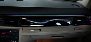Intérieur de voiture SJC pour BMW Série <span class=keywords><strong>3</strong></span> (E90) modèles 2005-2012, éclairage ambiant automatique à LED rotatif 64 couleurs, style symphonie galaxie - Product Image 5