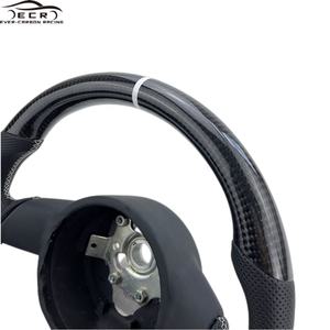 Ever-Carbon Racing ECR nouveau Design à fond plat en Fiber de carbone, Kits de carrosserie de volant pour <span class=keywords><strong>Lamborghini</strong></span> Gallardo - Product Image 3