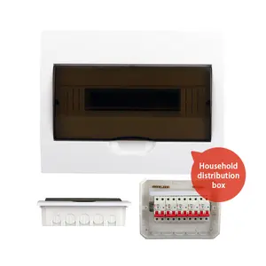 Samples Available Electrical Distribution Box Plastic Wall 24Way For Home