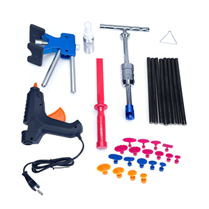 Kit di 32 Pezzi per Riparazione Ammaccature Senza Vernice, Strumenti per Riparare Ammaccature, Graffi, Danni da <span class=keywords><strong>Grandine</strong></span> e Altri Danni alla Carrozzeria - Product Image 2