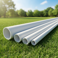 Fabrication de tuyaux en PVC de 20 mm à 630 mm de diamètre, haute qualité à bas prix, tube rigide en PVC pour drainage des eaux usées