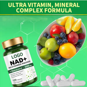 NAD+ haute puissance 1500 mg avec Trans-Resvératrol 250 mg en capsules, réparation cellulaire, complément de longévité, 120 capsules - Product Image 5