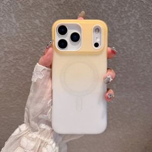 Funda magnética mate degradada de doble capa tipo gel, anticaída y de cobertura total, compatible con iPhone 17 Pro Max - Product Image 6