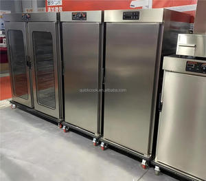 Venta caliente comercial banquete eléctrico carro móvil 11 bandejas calentador de alimentos carro vertical calentado gabinete de sujeción con rueda - Product Image 4