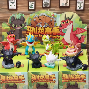Vendita all'Ingrosso di Autentiche Figure di Toothless, il Piccolo <span class=keywords><strong>Drago</strong></span> di 'Come Ingrassare il Tuo <span class=keywords><strong>Drago</strong></span>', Scatola Sorpresa, Peluche Ornamentali in Scala 1/6, Giocattolo Trendy da Regalo - Product Image 2