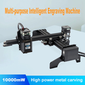 High Speed <strong>Metals</strong> Laser <strong>Engraver</strong> 10W 125*245MM Aluminum Stainless Steel Marking Machine - Product Image 2