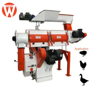 2t mini poultry feed pellet mill machine