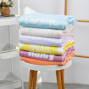 Manta de Franela Personalizada de Fábrica Mia con Pedido Mínimo e Impresión Personalizada - Product Image 1