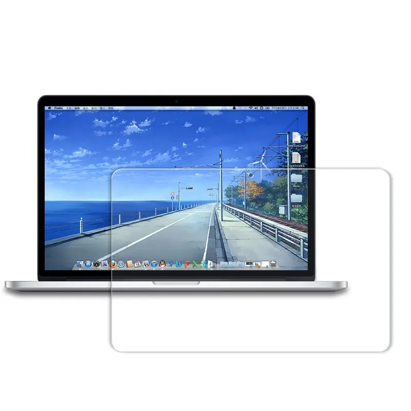 Macbook Pro 13.3 인치 노트북을위한 0.3mm 강화 유리 화면 보호기