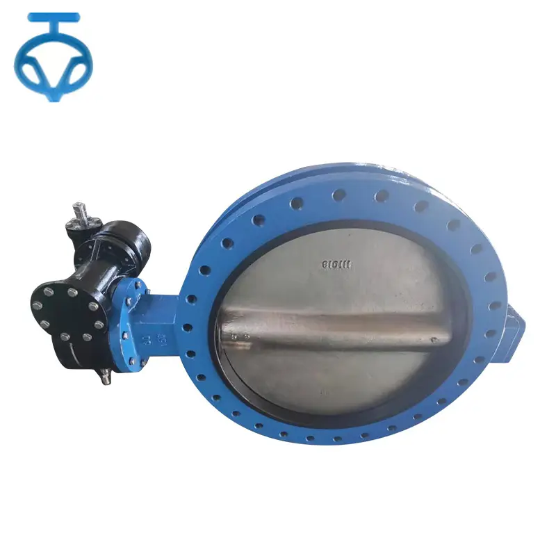U-Section wafer flanged stainless steel butterfly valve