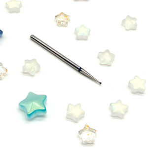 Embout de perceuse à ongles en diamant de forme sphérique, grain M, 3/32 pouce, accessoire de manucure électrique rotatif pour nettoyer les cuticules - Product Image 3