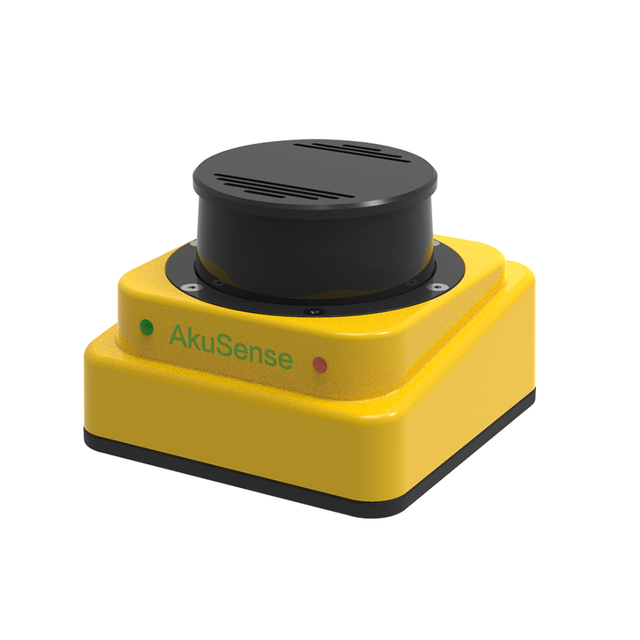 Industrial 360° TOF LiDAR Sensor - 100m Range, High-Precision Mapping & Obstacle Detection for AGV & Robotics