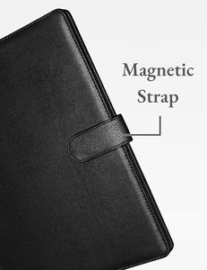 Bìa cứng A3 <span class=keywords><strong>padfolio</strong></span> danh mục đầu tư thư mục Faux Leather chủ thẻ kinh doanh tiếp tục tổ chức cho cuộc phỏng vấn Letter-Sized tài liệu - Product Image 5