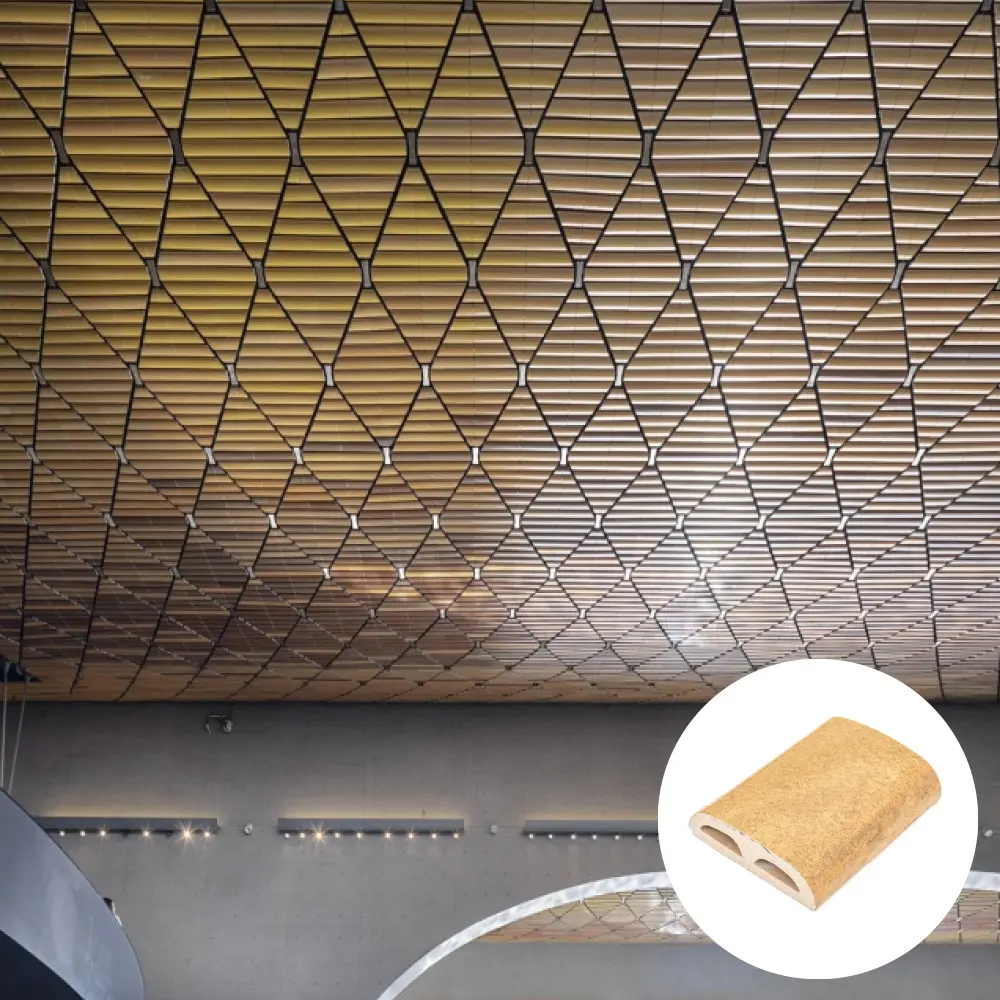 Doğal sırlı ton tavan Terracotta panjur