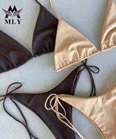 Mly Fabriek Groothandel Meisje Badmode Designer Badpakken Merken Custom Badmode String Bikini
