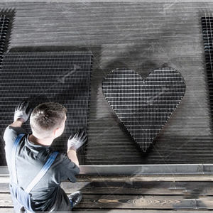 Hot-dipped Galvanized Metal <strong>Grate</strong> Steel bar Grating for Walkway - Product Image 3