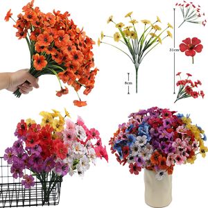 <b>Artificial</b> Morning Glory <b>Bouquets</b> Hot Selling Home Window Decor Outdoor Scenery Decoration Greenery Wholesale - Product Image 1
