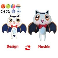 Figurine d'anime en peluche pour fille, jouet à coudre au point, bricolage personnalisé