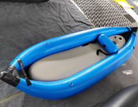 Bateau de pêche gonflable Beileji avec plancher en Drop Stitch, bateau gonflable, bateau pneumatique