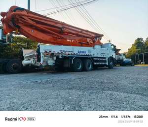 Bomba de camión hidráulica de hormigón Zoomlion 47m 52m 56 metros usada 2012-2017 años modelo 2013 2015 2017 - Product Image 5